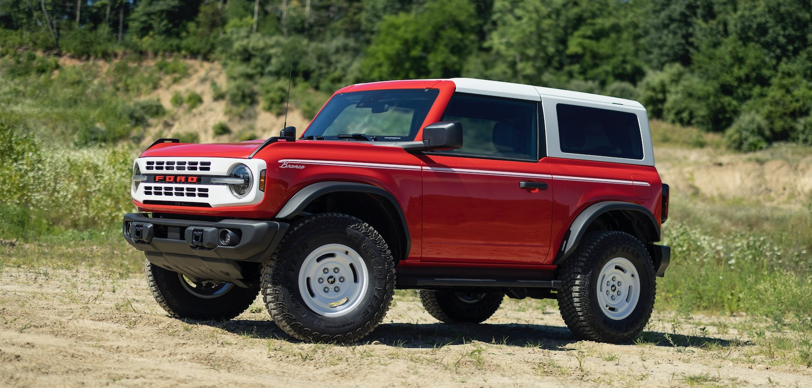 2023 Bronco Heritage Edition Race Red