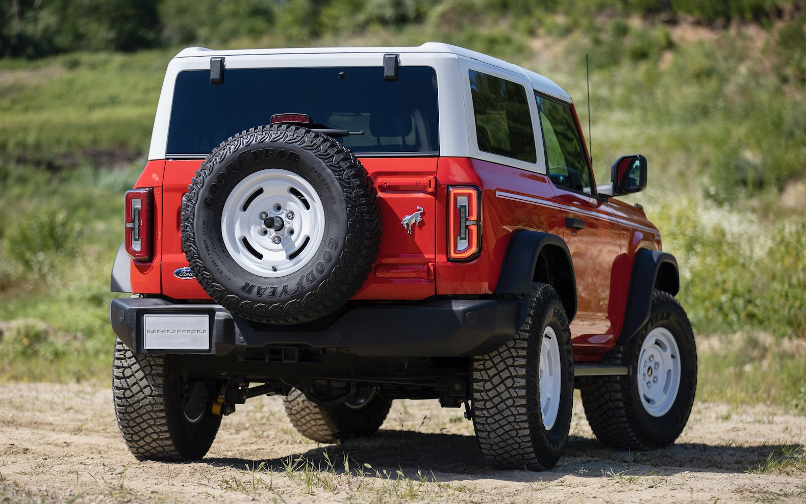 2023 Bronco Heritage Edition Race Red