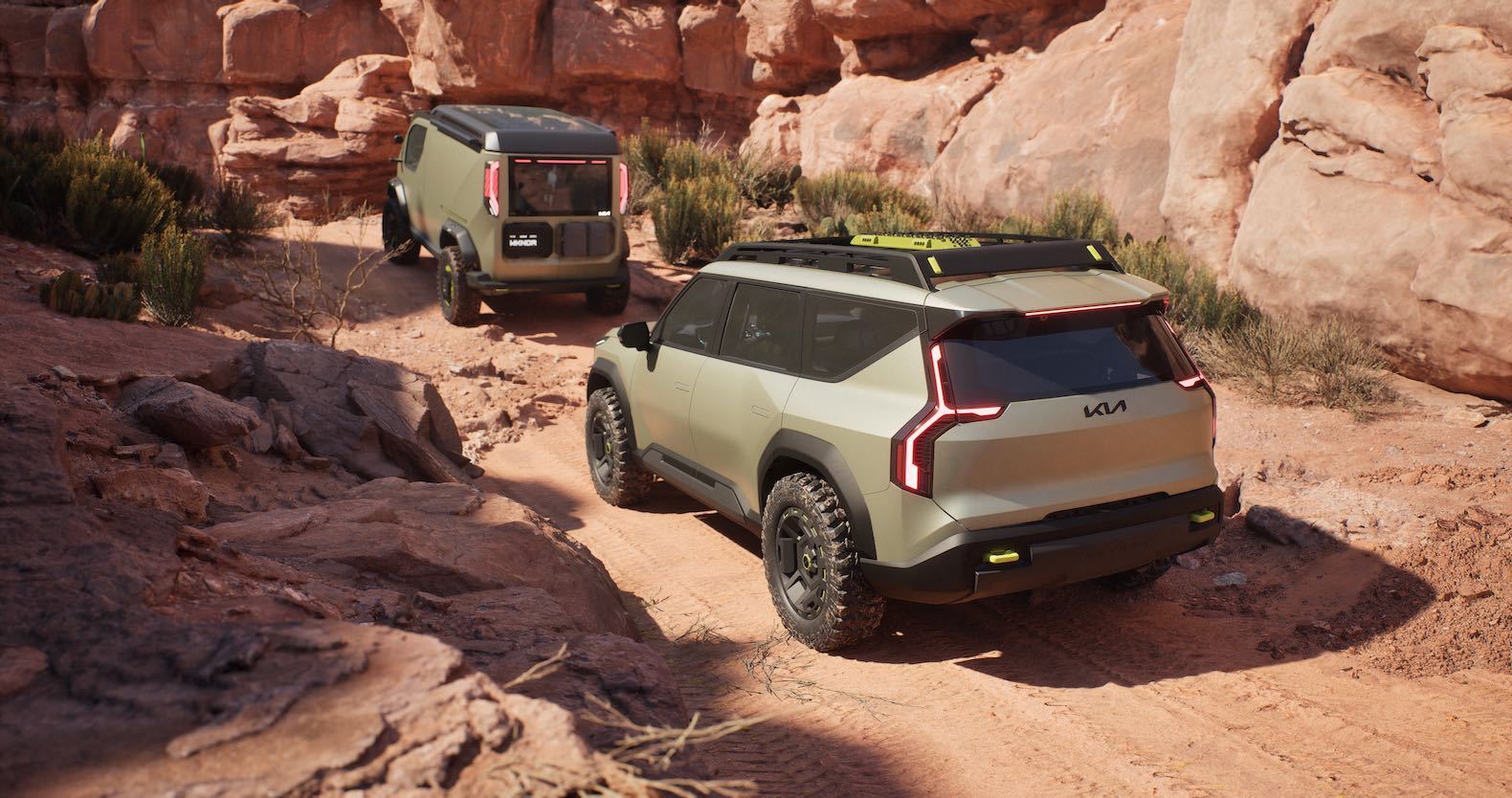 EV9 ADVNTR CONCEPT EV SUV & PV5 WKNDR CONCEPT EV VAN
