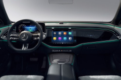 New Mercedes-Benz E-Class Interior Design (European model shown)