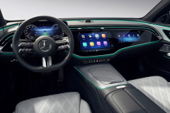 New Mercedes-Benz E-Class Interior Design (European model shown)