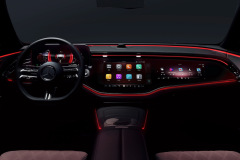 New Mercedes-Benz E-Class Interior Design (European model shown)