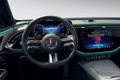 New Mercedes-Benz E-Class Interior Design (European model shown)