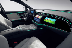 New Mercedes-Benz E-Class Interior Design (European model shown)