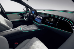 New Mercedes-Benz E-Class Interior Design (European model shown)