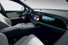 New Mercedes-Benz E-Class Interior Design (European model shown)