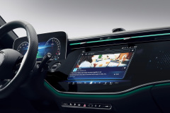 New Mercedes-Benz E-Class Interior Design (European model shown)