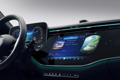 New Mercedes-Benz E-Class Interior Design (European model shown)