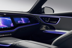 New Mercedes-Benz E-Class Interior Design (European model shown)