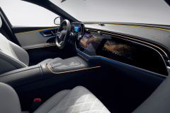 New Mercedes-Benz E-Class Interior Design (European model shown)