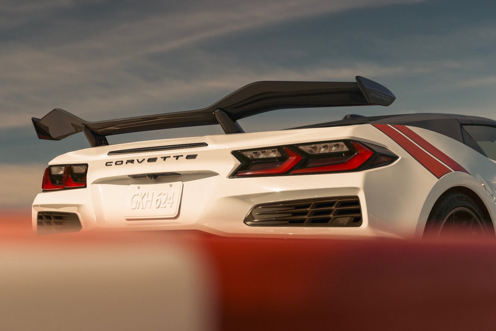 2027 Corvette Grand Sport Launch Edition featuring a rear spoiler