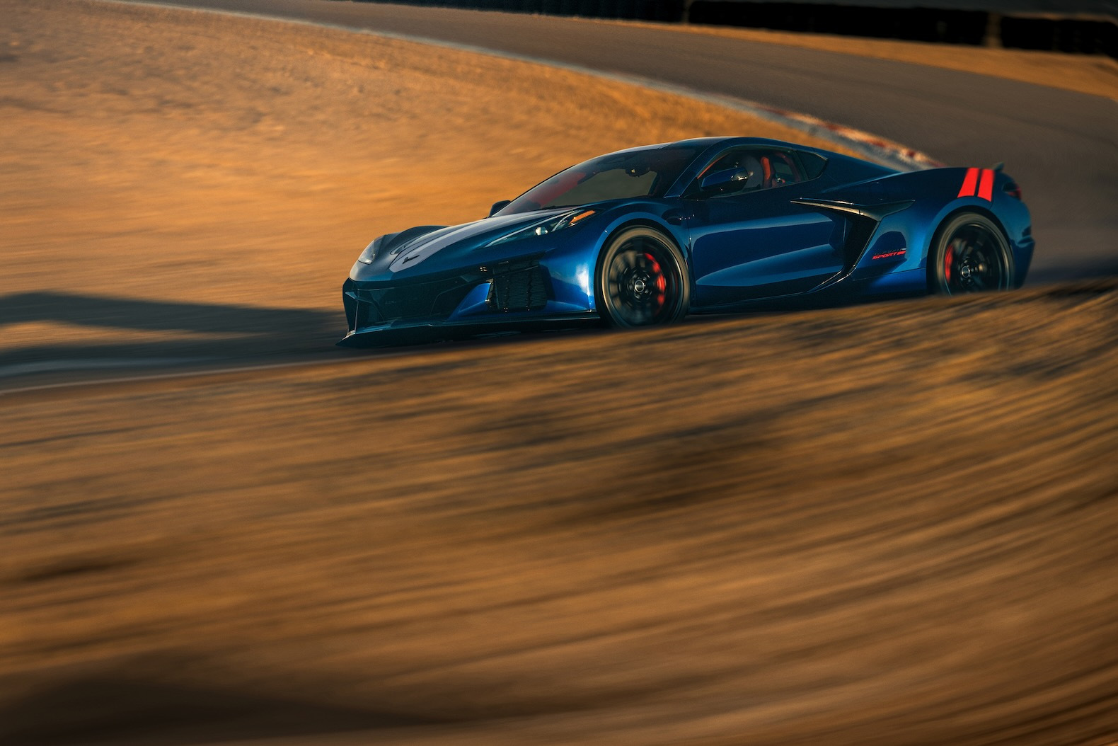 2027 Chevrolet Corvette Grand Sport - side view driving