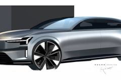 Volvo ES90 design sketches