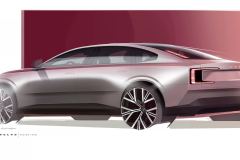 Volvo ES90 design sketches