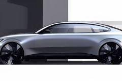 Volvo ES90 design sketches