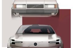 Volvo ES90 design sketches