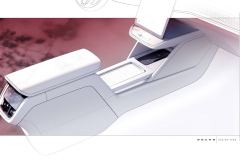 Volvo ES90 design sketches