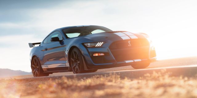 2020 Ford Mustang Shelby GT500 tops out at 180 mph 2020 Shelby GT500