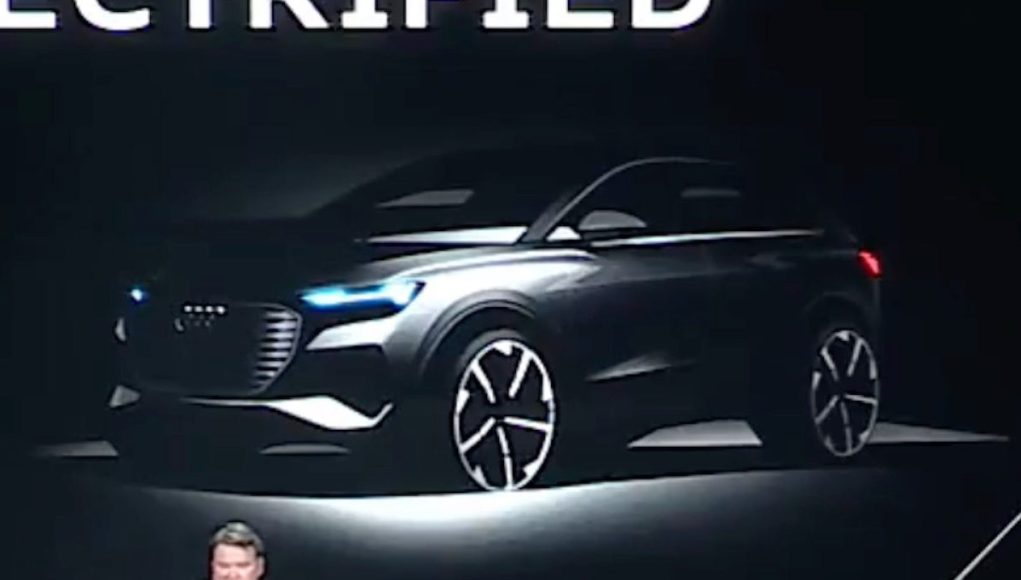 audi e-tron compact suv teaser