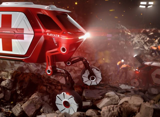 Hyundai Elevate concept will walk into CES Hyundai Elevate concept