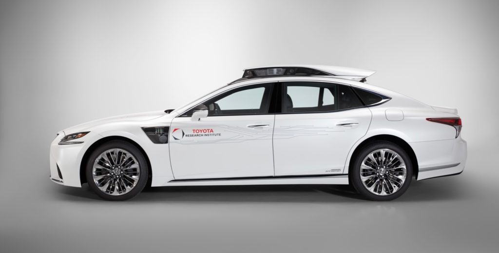 Lexus LS 500h P4 Automated Driving Test Vehicle