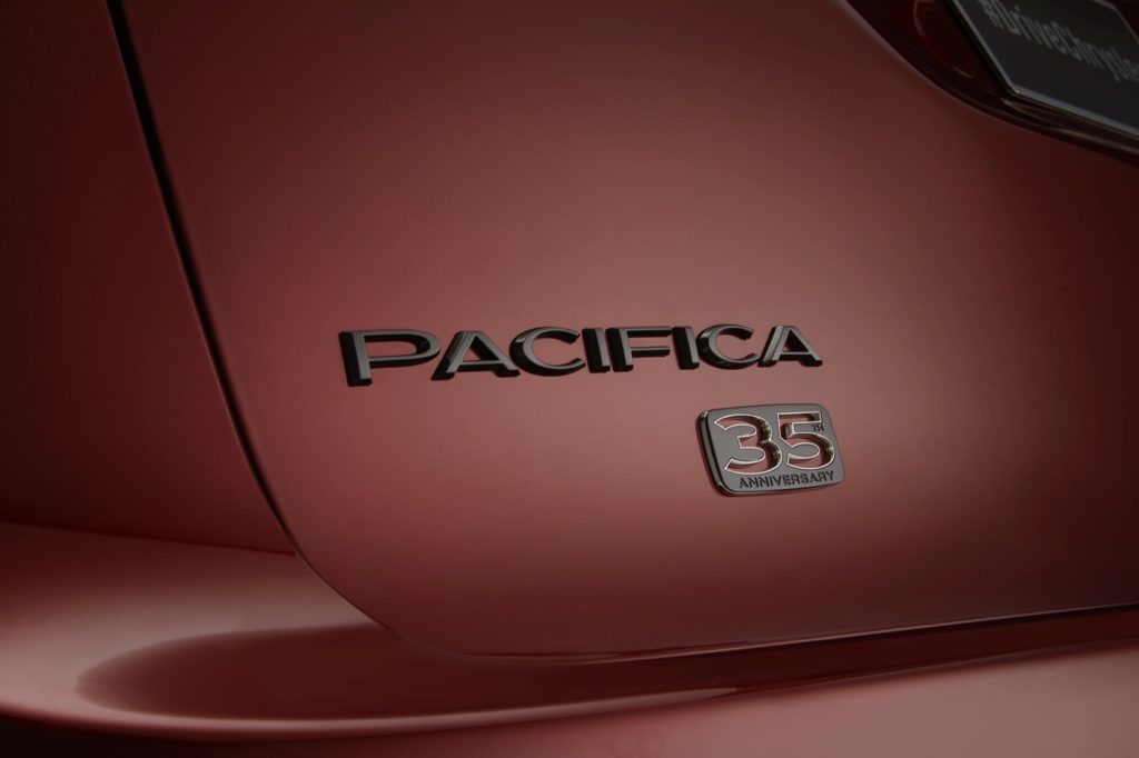 Chrysler Pacifica 35th Anniversary Edition