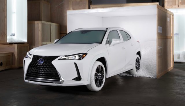 2019 Lexus UX gets bespoke tires inspired by the John Elliott x Nike AF1 shoe Soul of UX