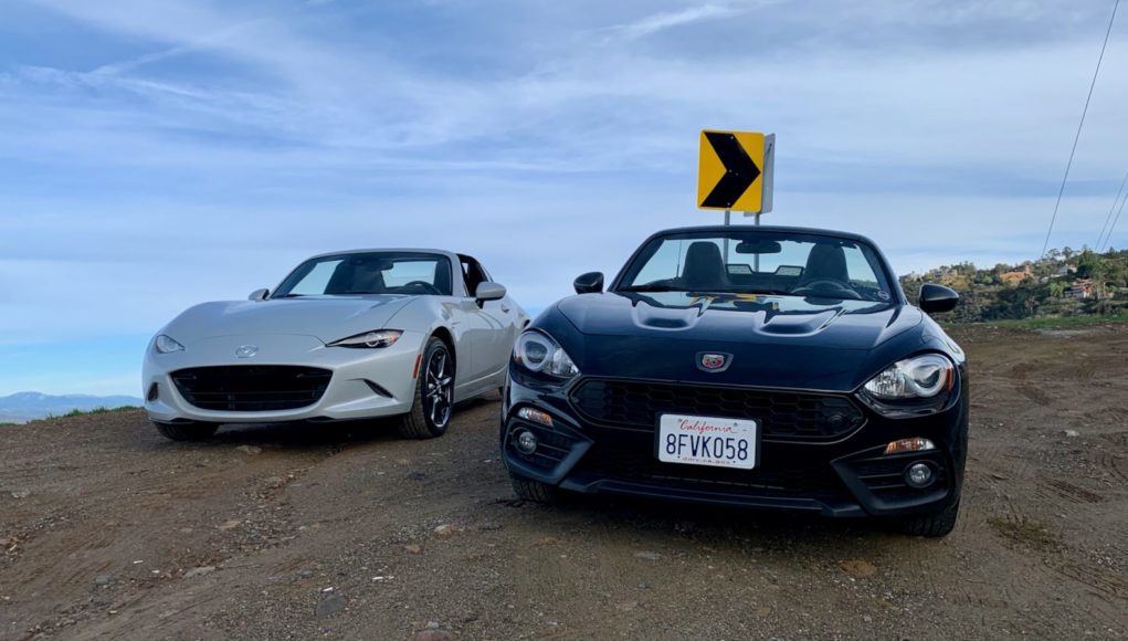 Mazda MX-5 Miata vs Fiat 124 Spider