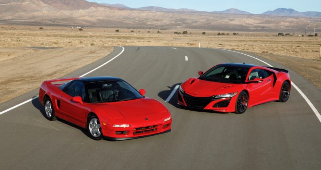 Acura celebrates the NSX, 30 years after its Chicago debut 1991 acura nsx and 2019 acura nsx