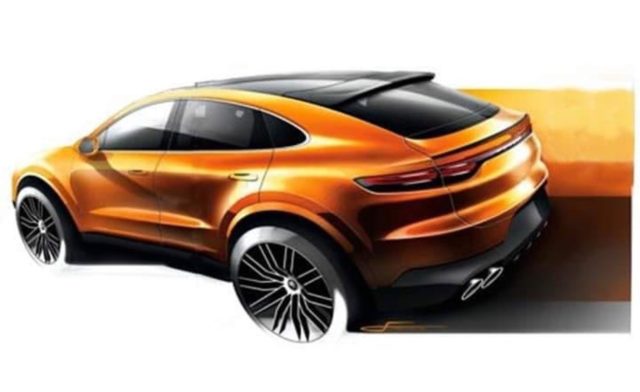 Is this the 2020 Porsche Cayenne Coupe? 2020 Porsche Cayenne Coupe Sketch