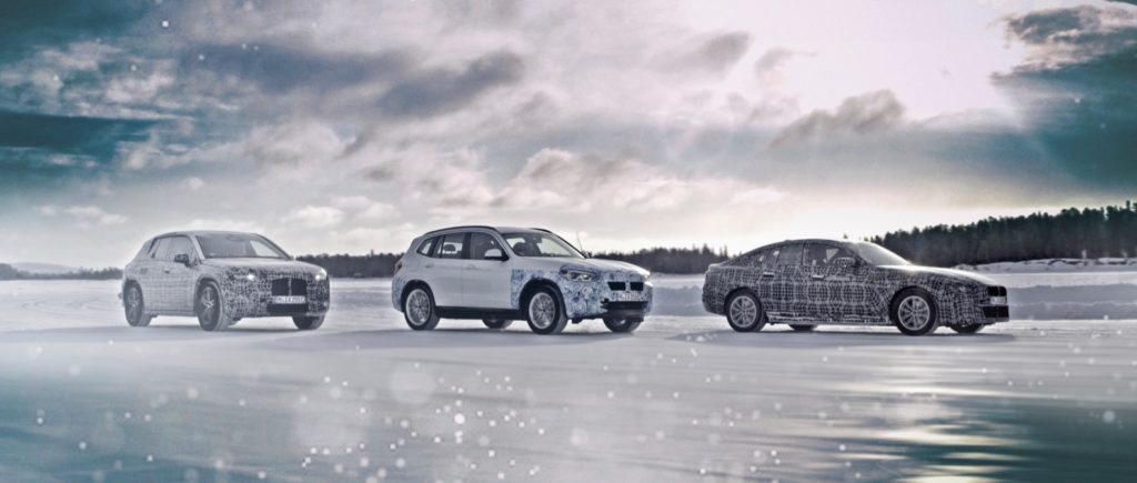 BMW iNext, iX3 and i4