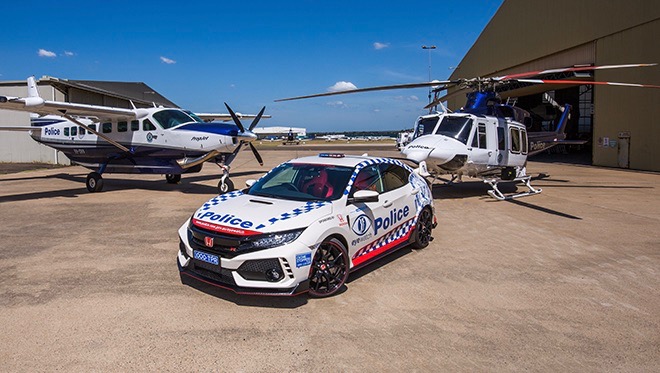 Honda Civic Type R Police Vehicle
