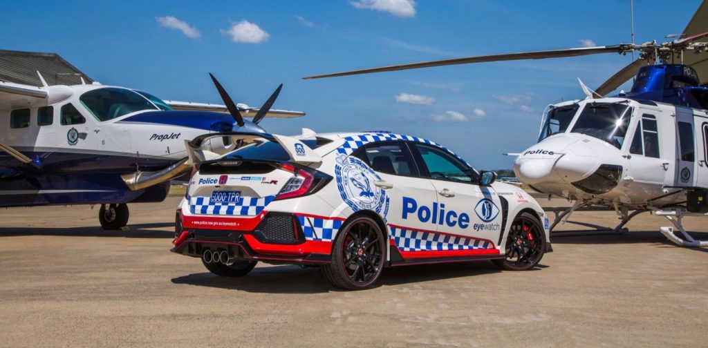 Honda Civic Type R Police Vehicle