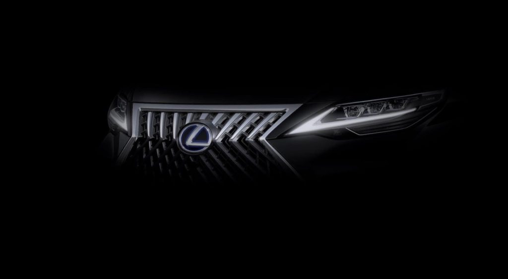 Lexus minivan teaser