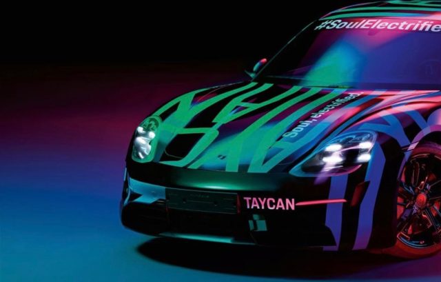 2020 Porsche Taycan Teasers