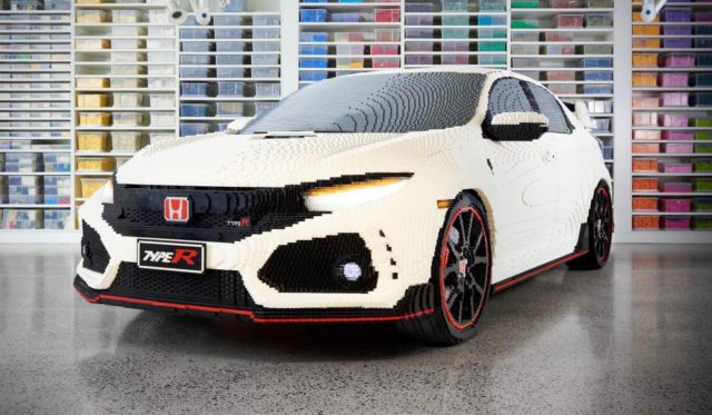 Honda Civic Type R looks great as a Lego Lego Honda Civic Type R