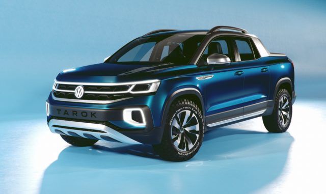 Volkswagen says a pickup is not a priority for U.S. vw tarok concept
