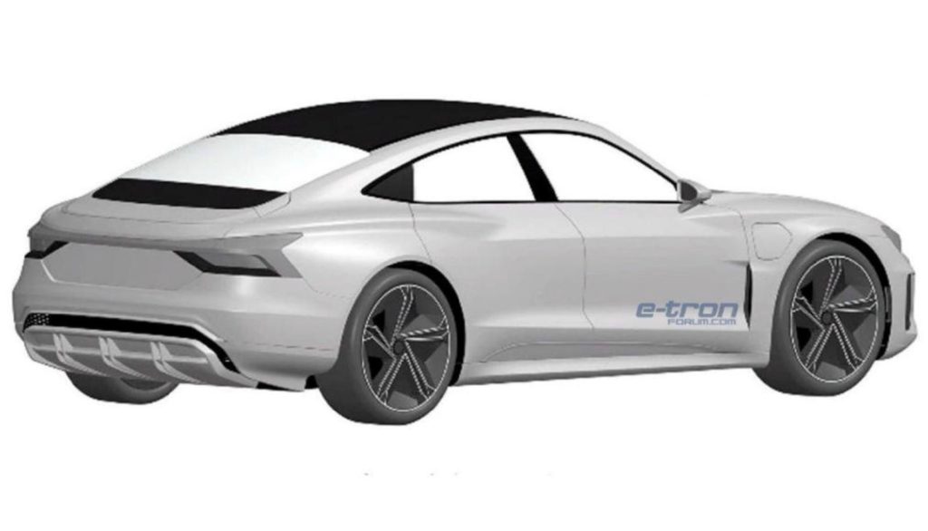 audi e-tron gt leak