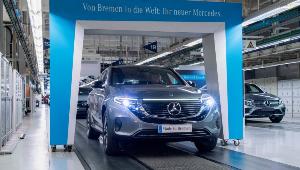 Mercedes-Benz EQC Production