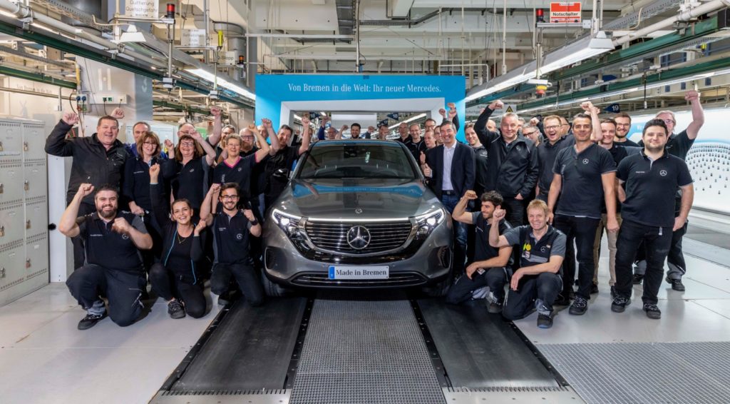 Mercedes-Benz EQC Production