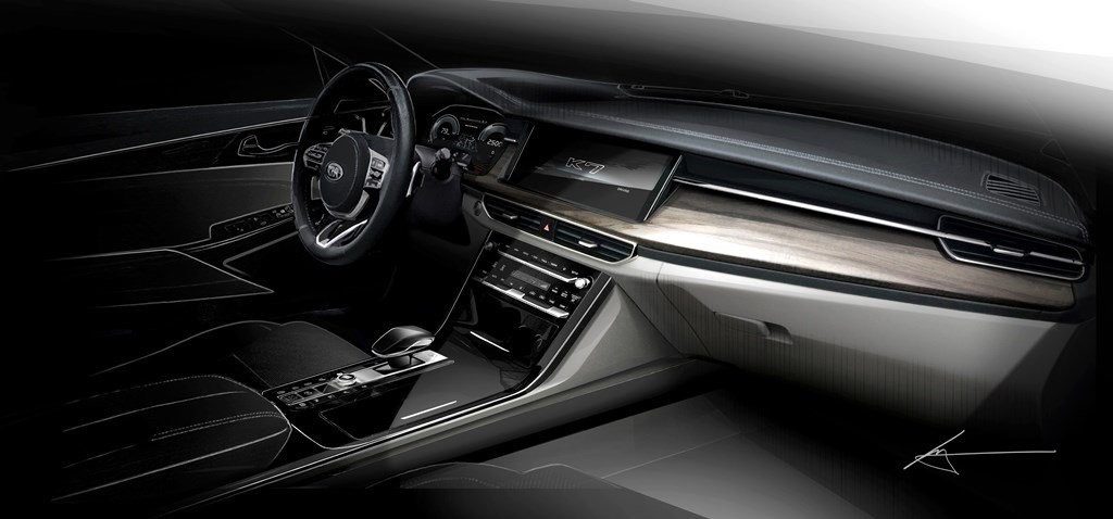 2020 Kia Cadenza Teaser