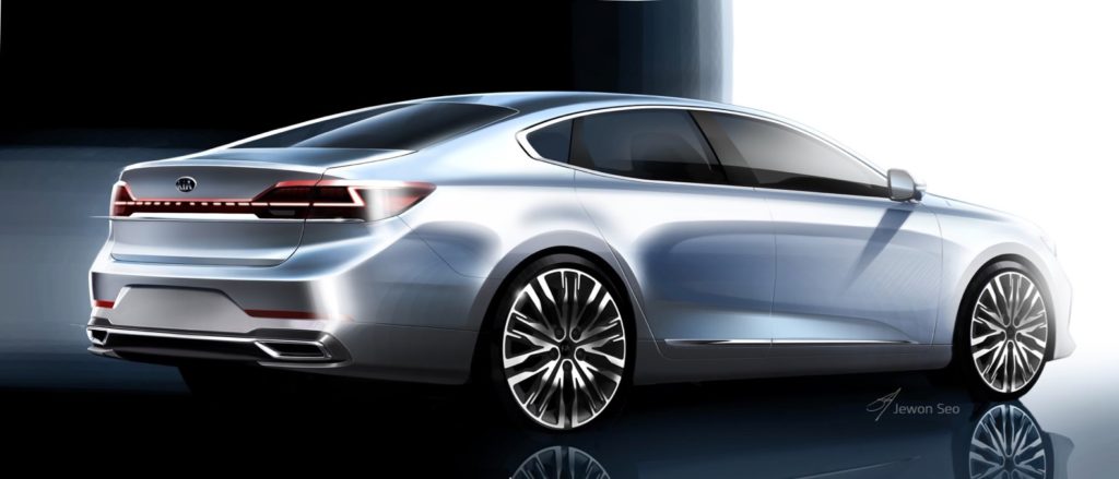 2020 Kia Cadenza Teaser