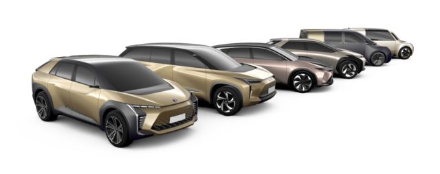 Toyota BEV models