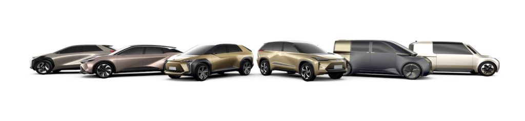 Toyota BEV models
