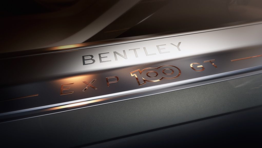 Bentley EXP 100 GT Teaser