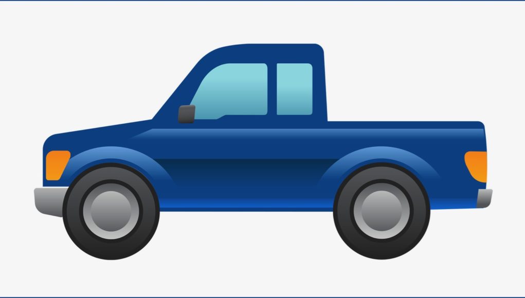 Ford Pickup Truck Emoji