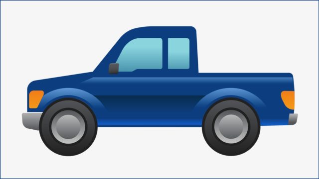 Ford Pickup Truck Emoji