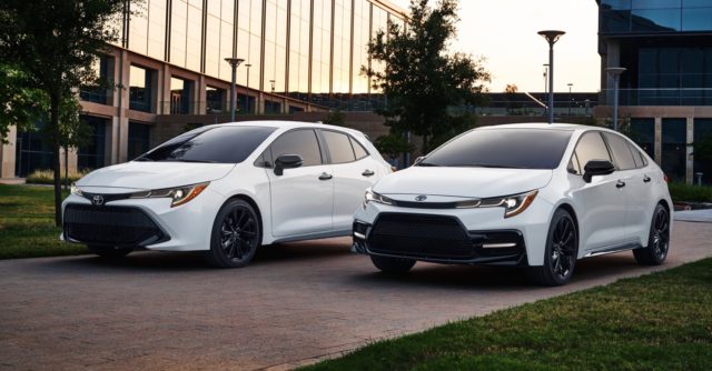 2020 Toyota Corolla Nightshade Edition blacks it out