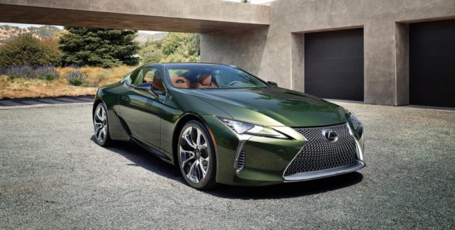 2020 Lexus LC 500 Inspiration Series looks great in Nori Green
