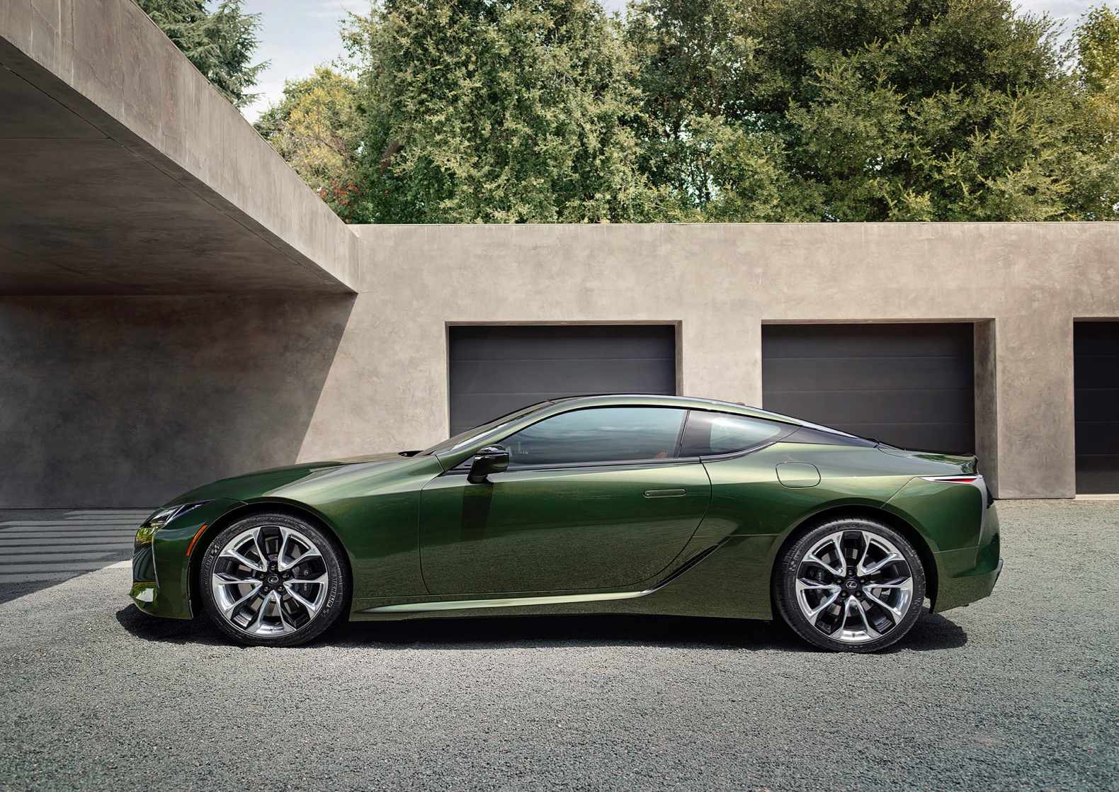 2020 Lexus LC 500 Inspiration Series looks great in Nori Green | The